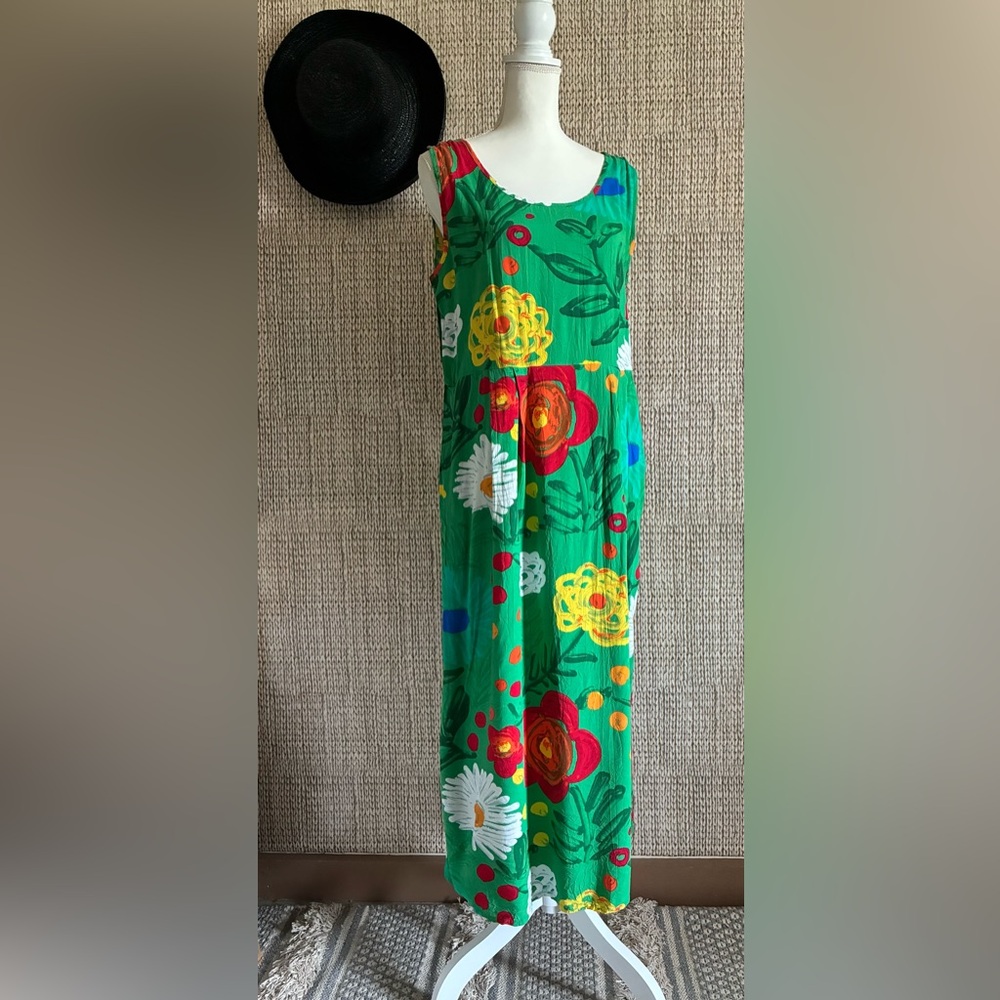Jam’s World | Vintage ‘90’s Hawaiian Tropical Midi Dress